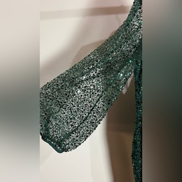 (Dark green) Bijou Sequin Gown Baltic Born - Picture 7 of 12